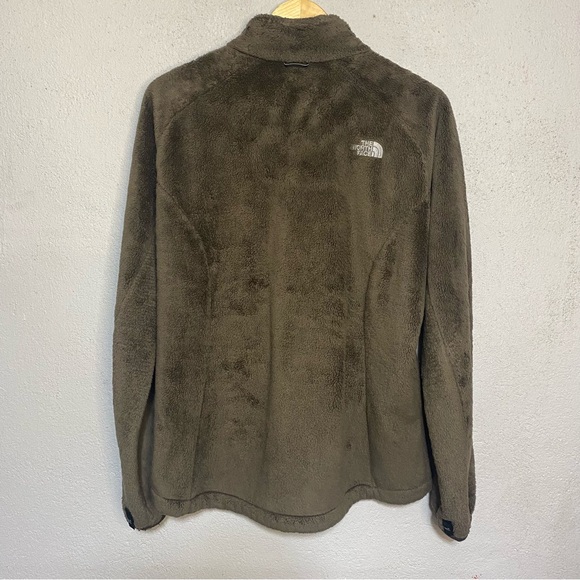 The North Face Jacket Womens Teddy Fleece Full Zip Jacket Large Fuzy Brown - Picture 9 of 9